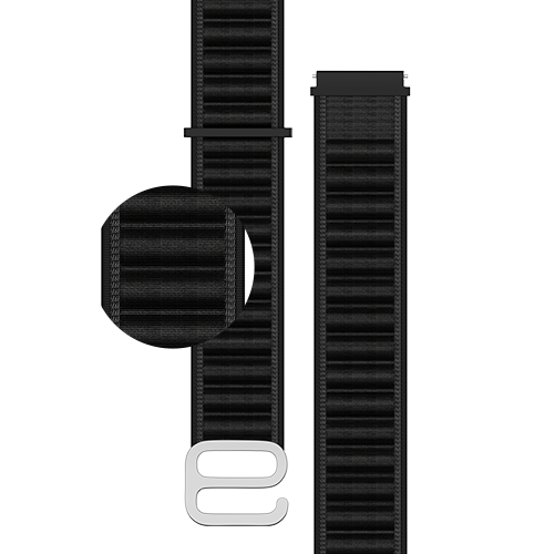Black / 23mm / Leather