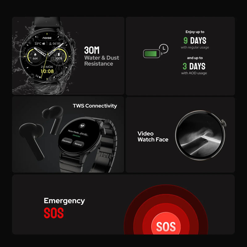 Noise Pro 6R Smartwatch - ABHI Marketplace