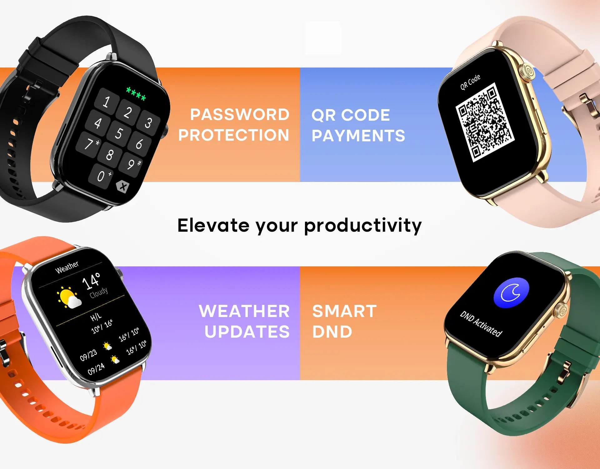noise colorfit icon 4 smart watch