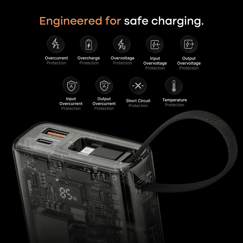 Noise Power Series 10k mAh With Wire Powerbank - Super Saver