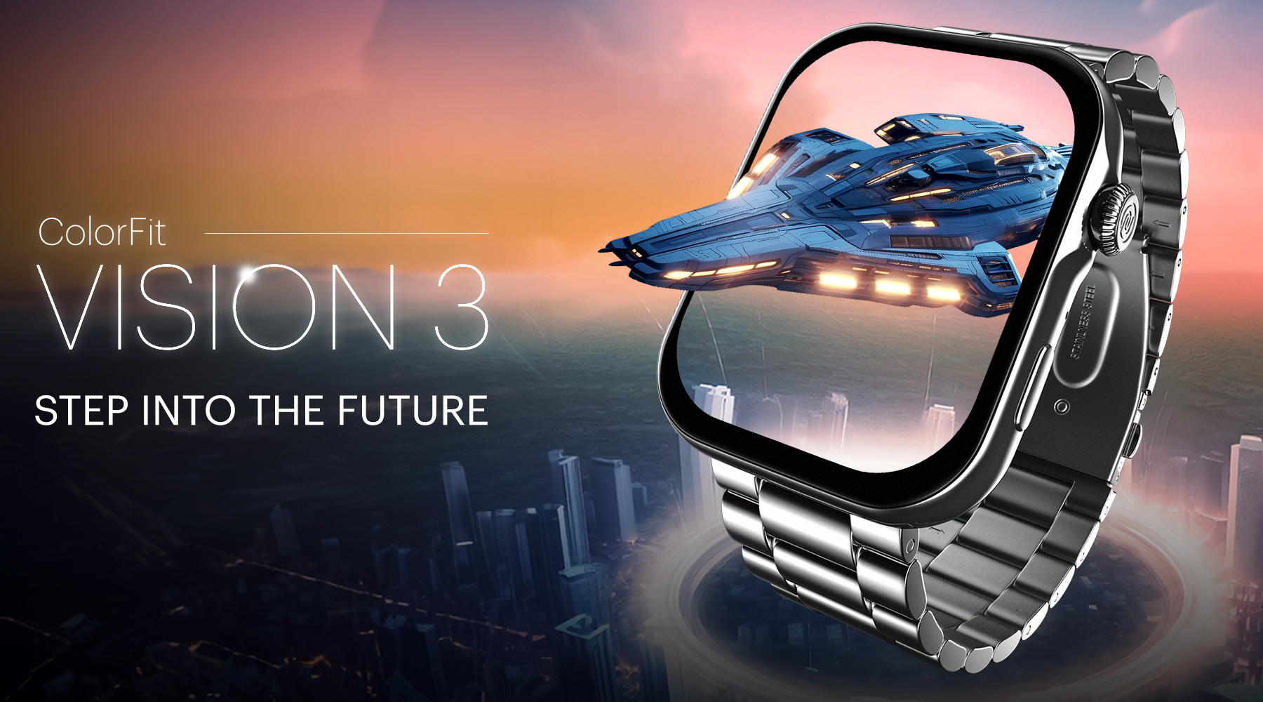 Noise ColorFit Vision 3- Unlock the future