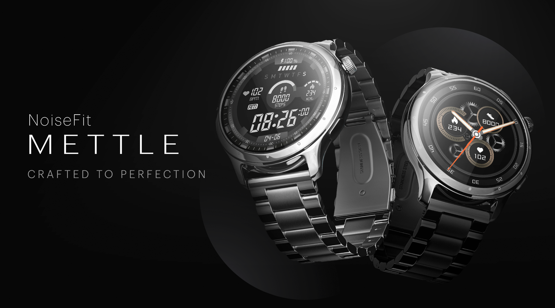 NoiseFit Mettle- Crafted to Perfection