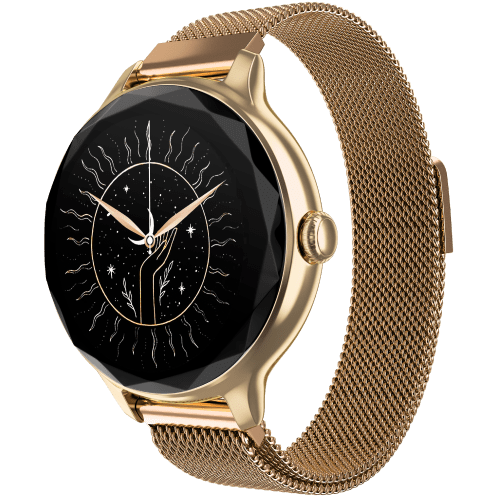 NoiseFit Diva Smartwatch Diamond Cut Dial AMOLED Display