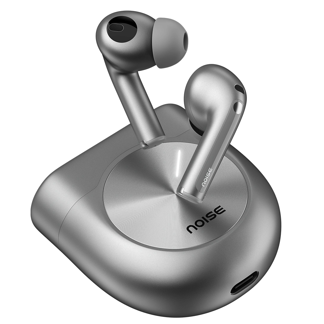 Noise Master Buds Truly Wireless Earbuds - 
Silver