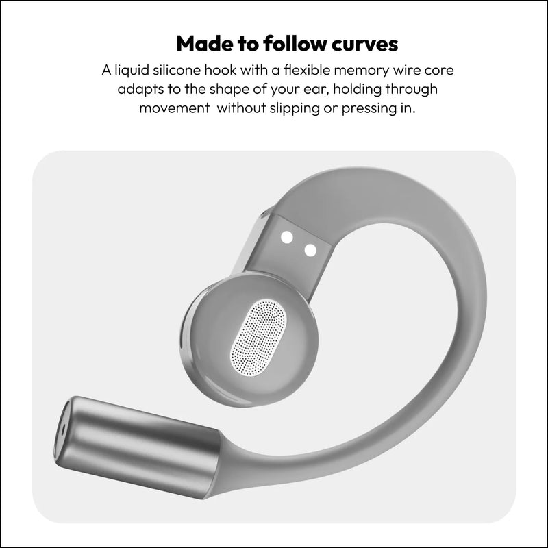 Noise Alt Buds Open Truly Wireless Bluetooth Earbuds - Metallic
