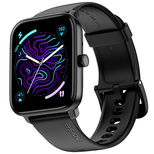 Noise ColorFit Pulse 4 Smart Watch - Jet Black