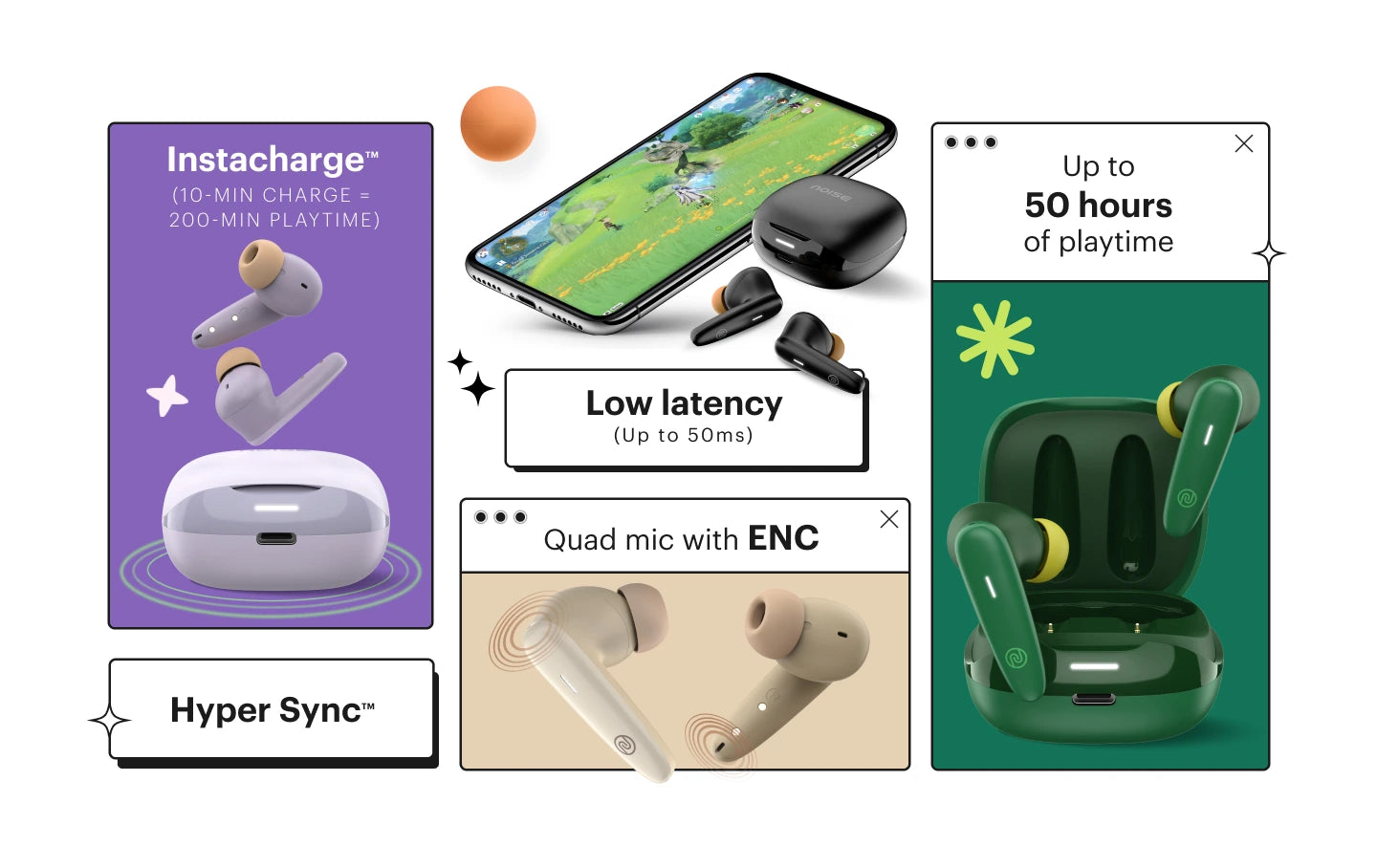 noise buds vs401 truly wireless earbuds