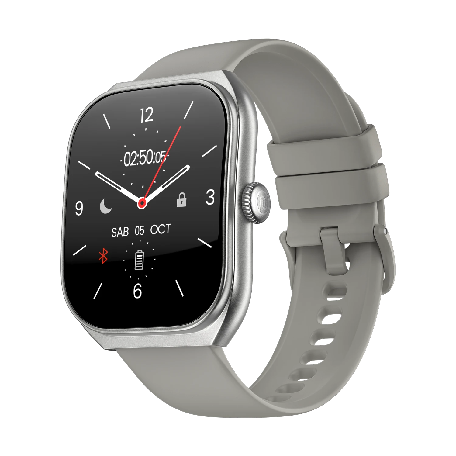 Noise ColorFit Icon Arc Smartwatch ( Silver Grey )