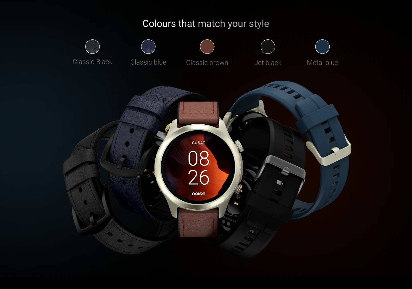 noisefit twist pro smartwatch