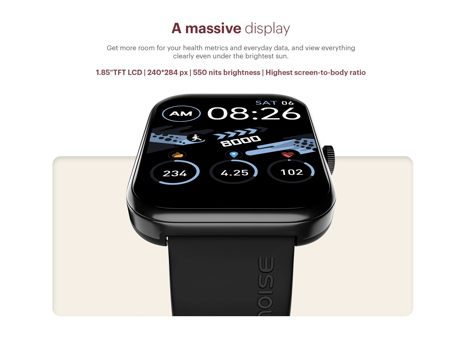 noise colorfit pulse grand 3 smart watch