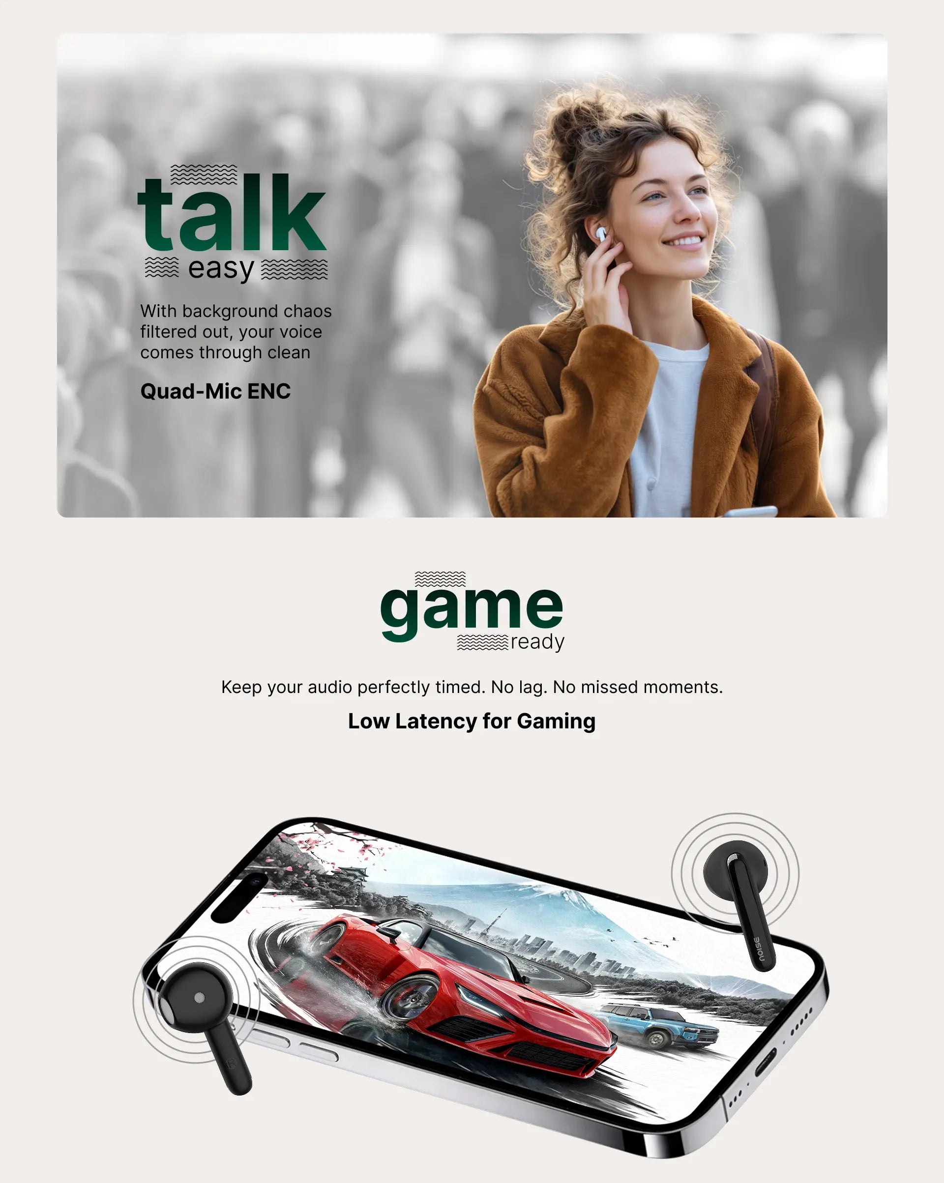 Noise Go Buds Wireless Earbuds