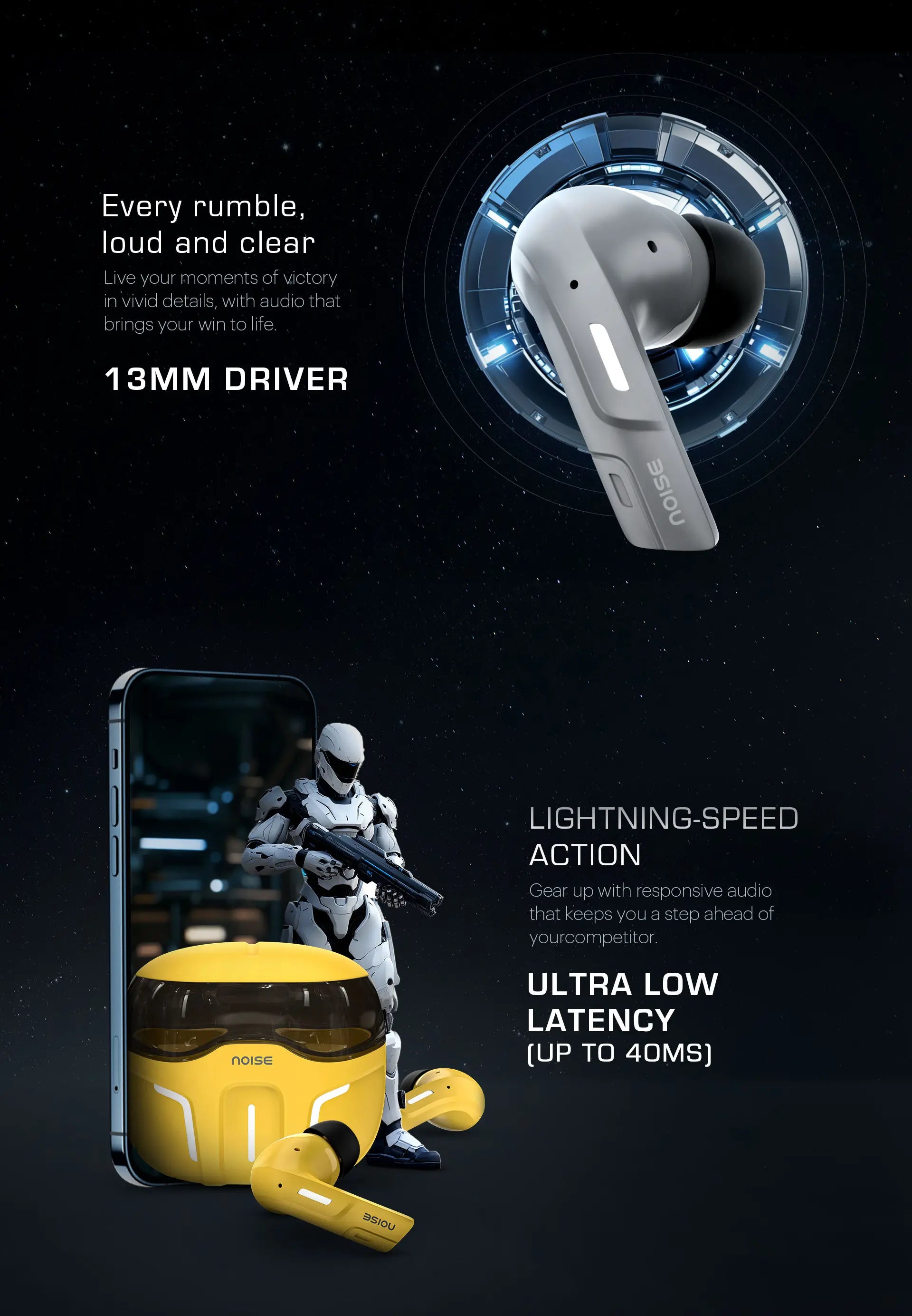 noise buds trooper truly wireless earbuds