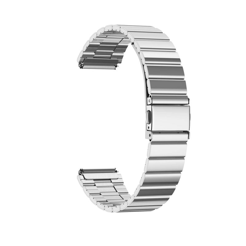 Noise 18 MM Ceramic Strap for Diva Araya Smartwatch - Frost Silver