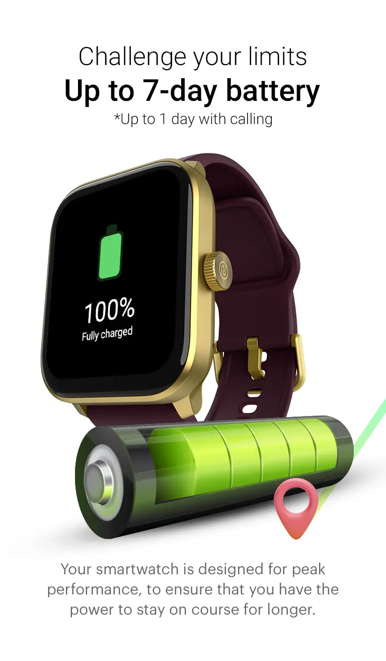 Noise ColorFit Pro 4 GPS Smart Watch with In built GPS 1.85