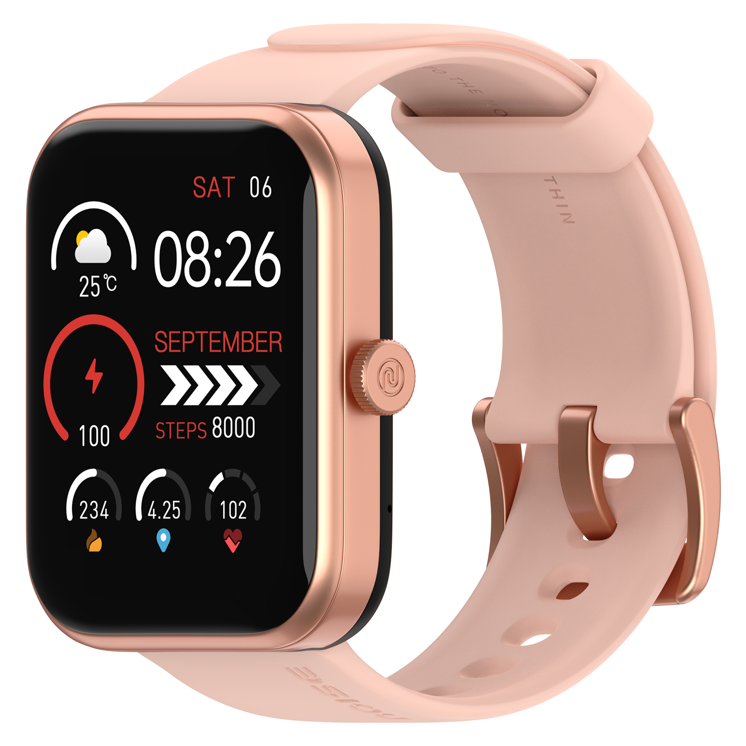NOISE ColorFit Pulse Grand 3 ( Rose Pink )