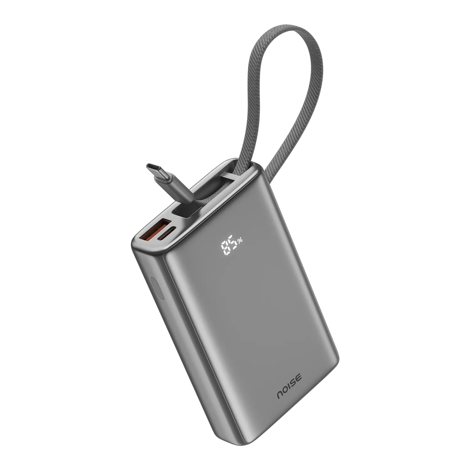 Noise 10000 mAh Wired Powerbank - 
Silver