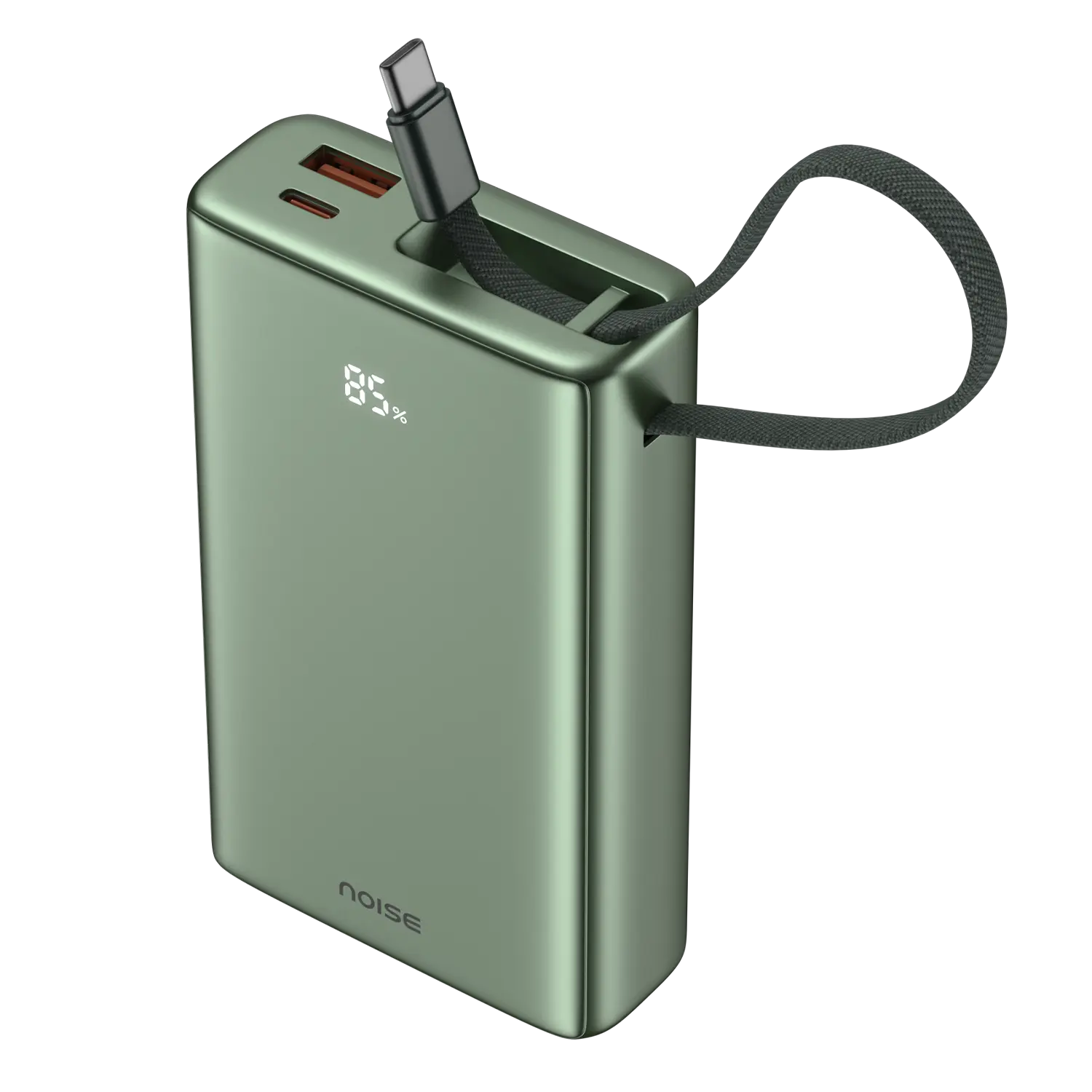 Noise Power Series 20k mAh With Wire Powerbank - 
Green