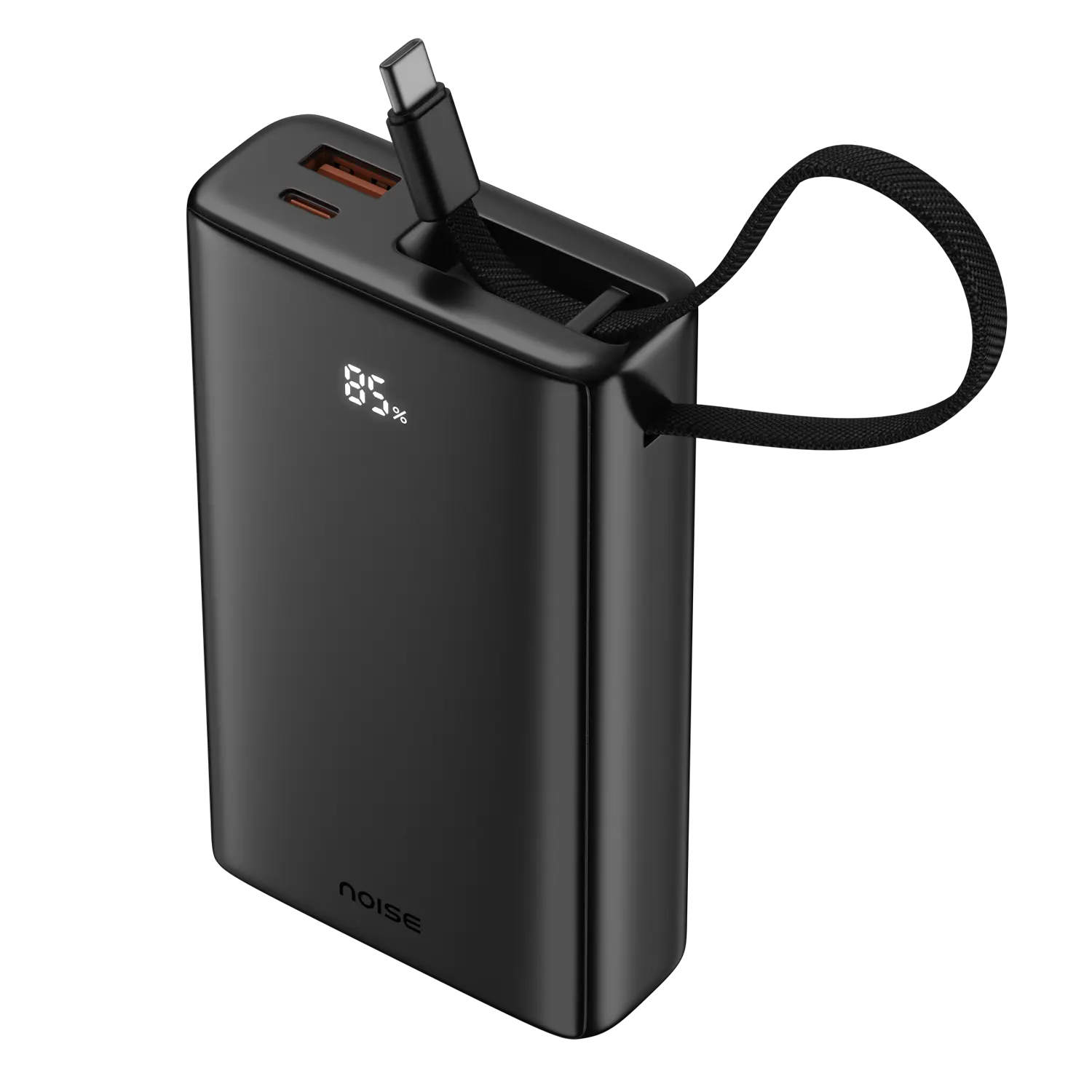 Noise Power Series 20k mAh With Wire Powerbank - 
Onyx