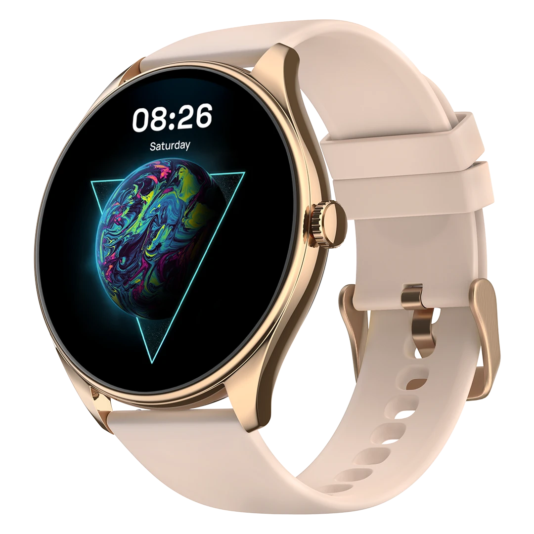 NoiseFit Twist 2 Smartwatch ( Rose Pink)