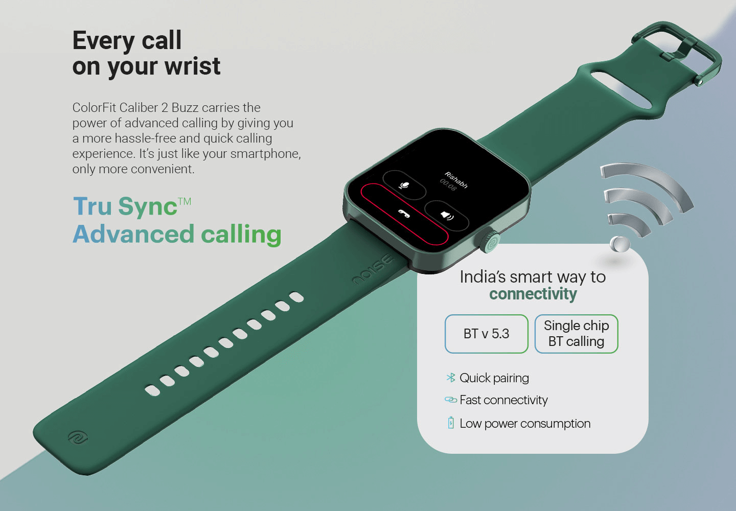 Noise ColorFit Caliber 2 Buzz Smart Watch