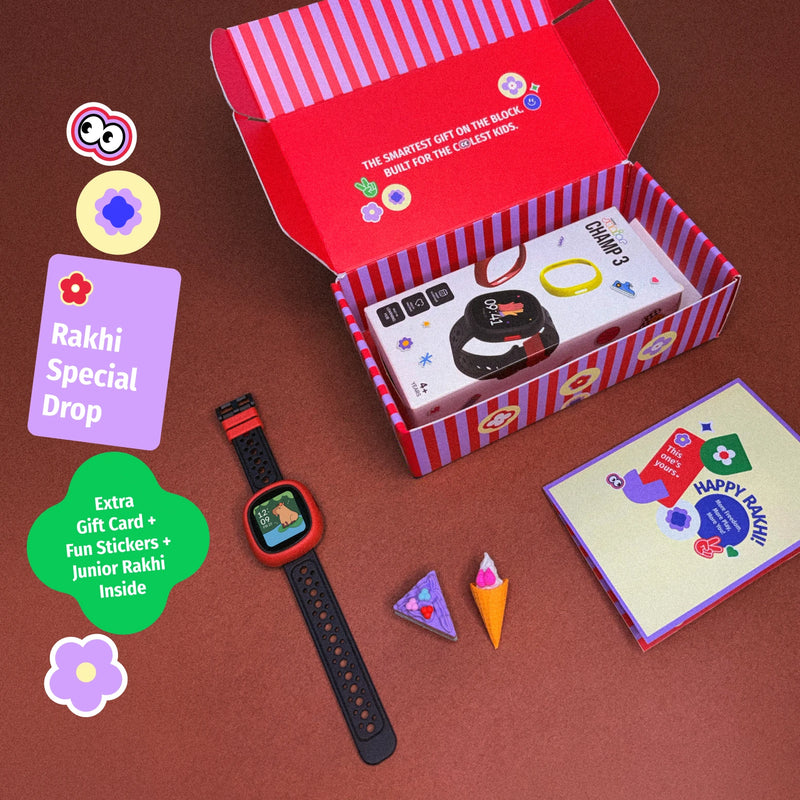 Noise Junior Champ 3 Rakhi Gift Box With Surprise Rakhi