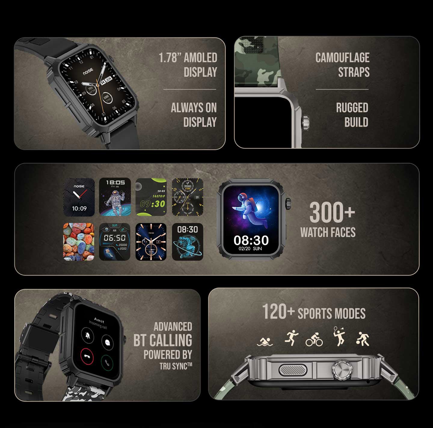 Noise ColorFit Cadet Smart Watch