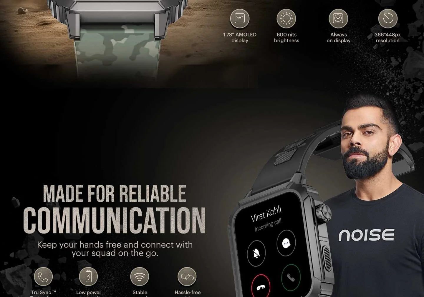 Noise ColorFit Cadet Smart Watch description image 2
