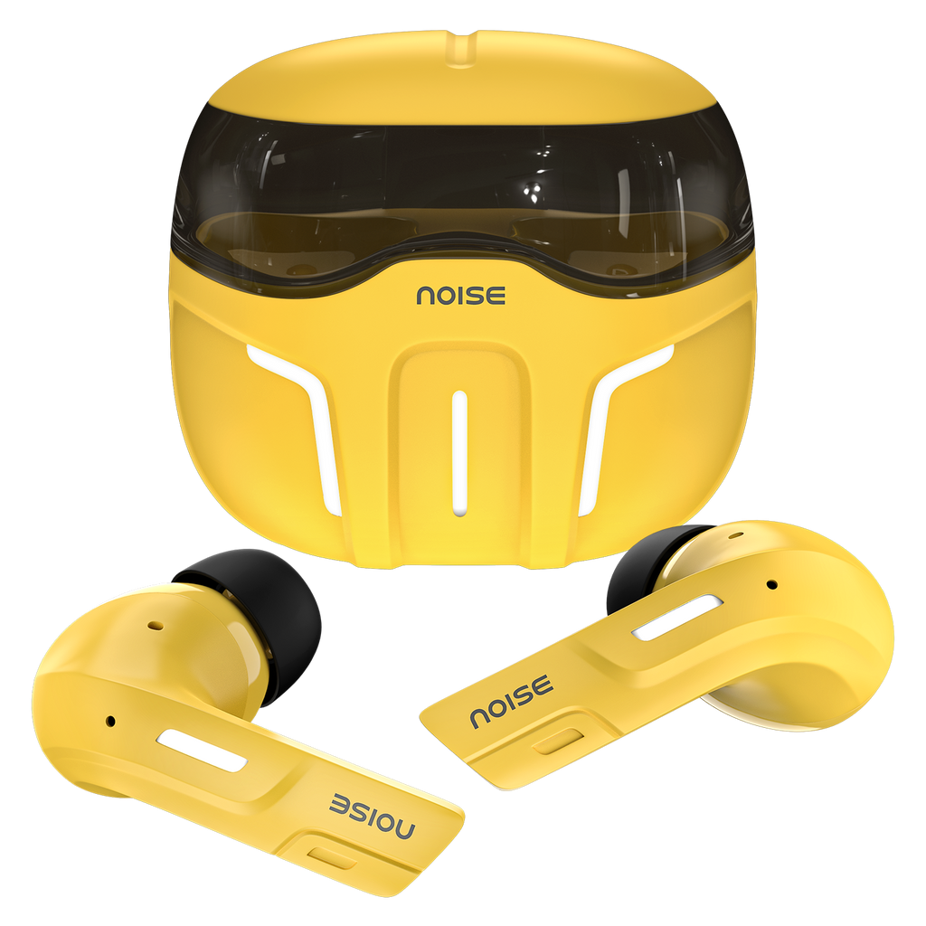 Noise Buds Trooper Truly Wireless Earbuds - Fiery Yellow