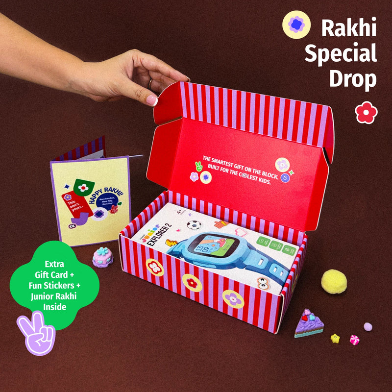 Noise Junior Explorer 2 Rakhi Gift Box With Surprise Rakhi