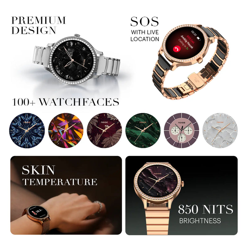 NoiseFit Diva Araya Smartwatch