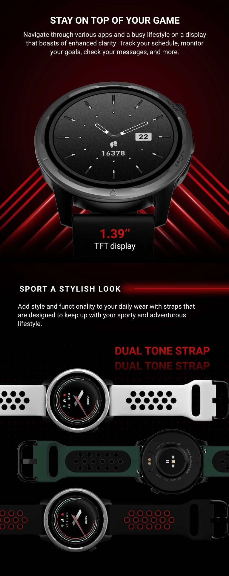 Smart watch hrx sales