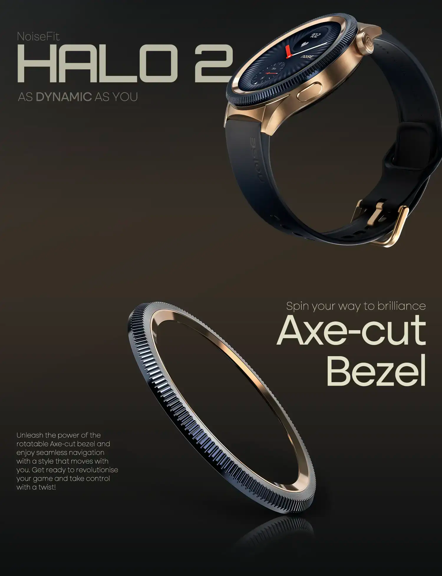 Noise NoiseFit Halo 2 Smartwatch
