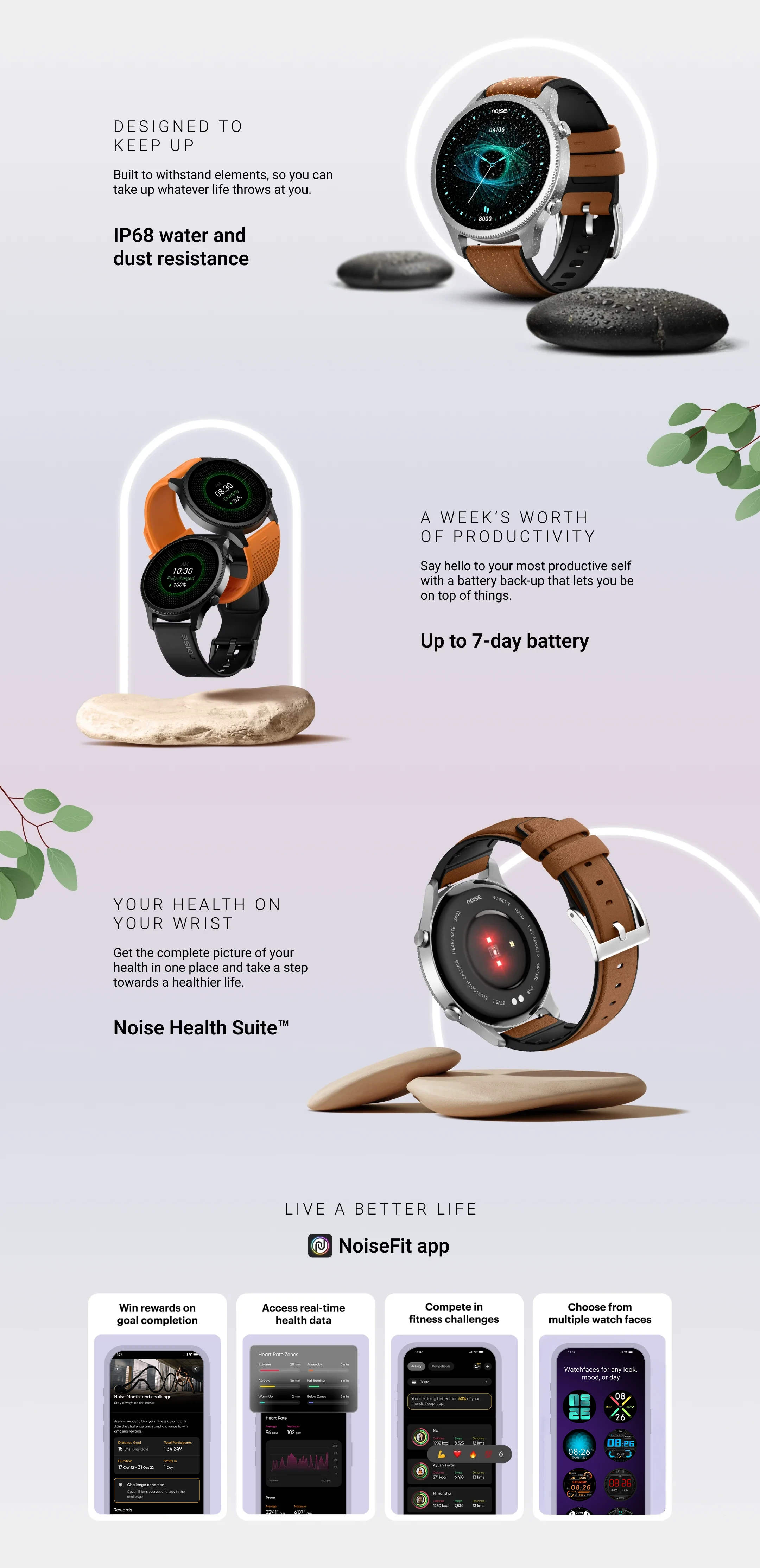 noisefit halo smartwatch partner exclusive