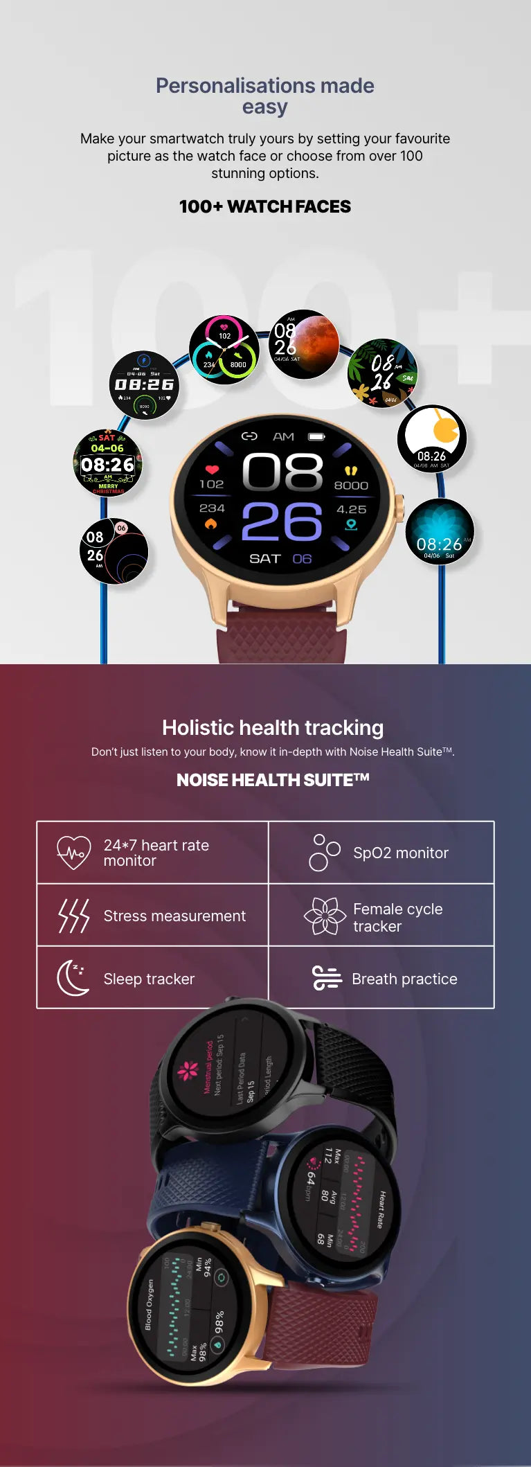 NoiseFit Arc Smartwatch