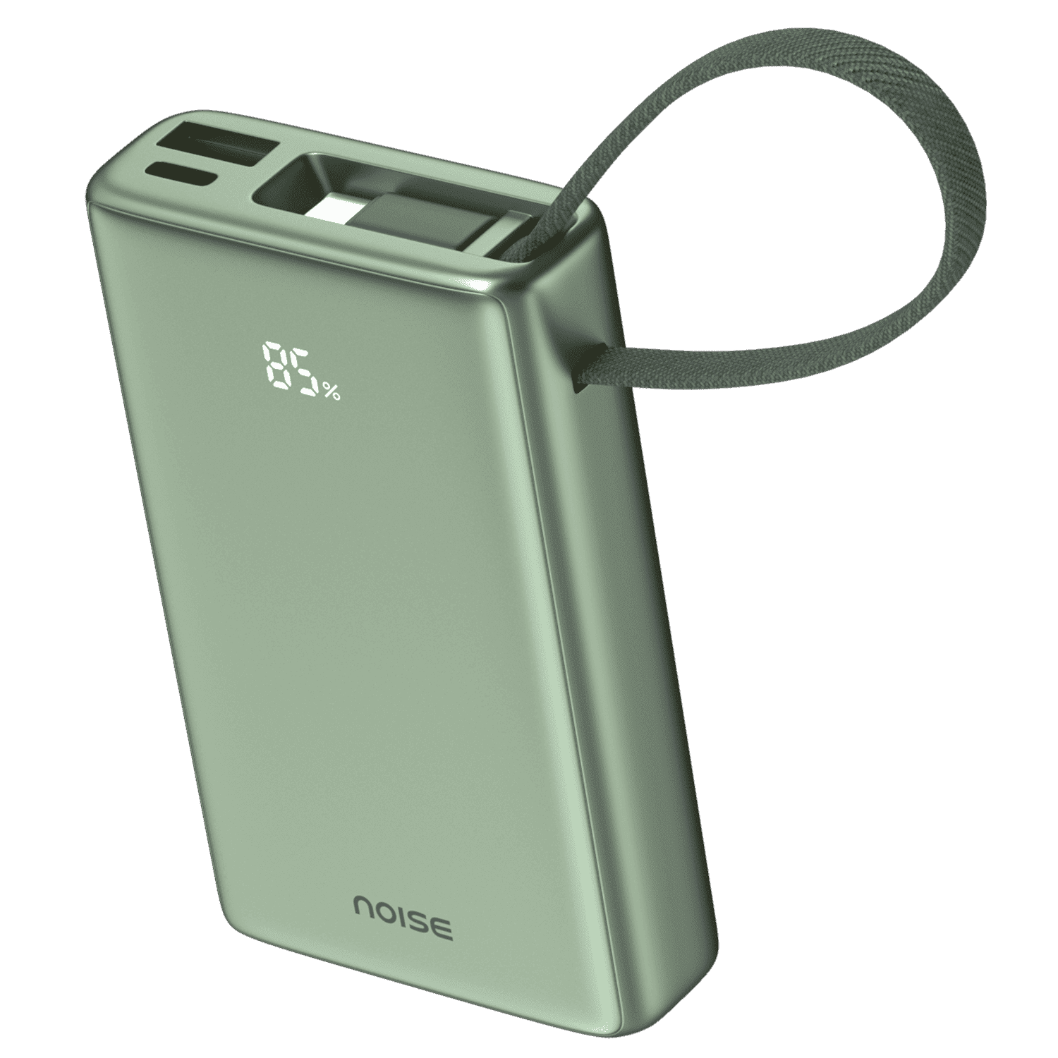 Noise 10000 mAh Wired Powerbank - Green