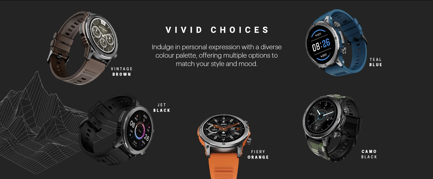 Noise Endeavour Rugged Design 1.46 AMOLED Display Smart Watch