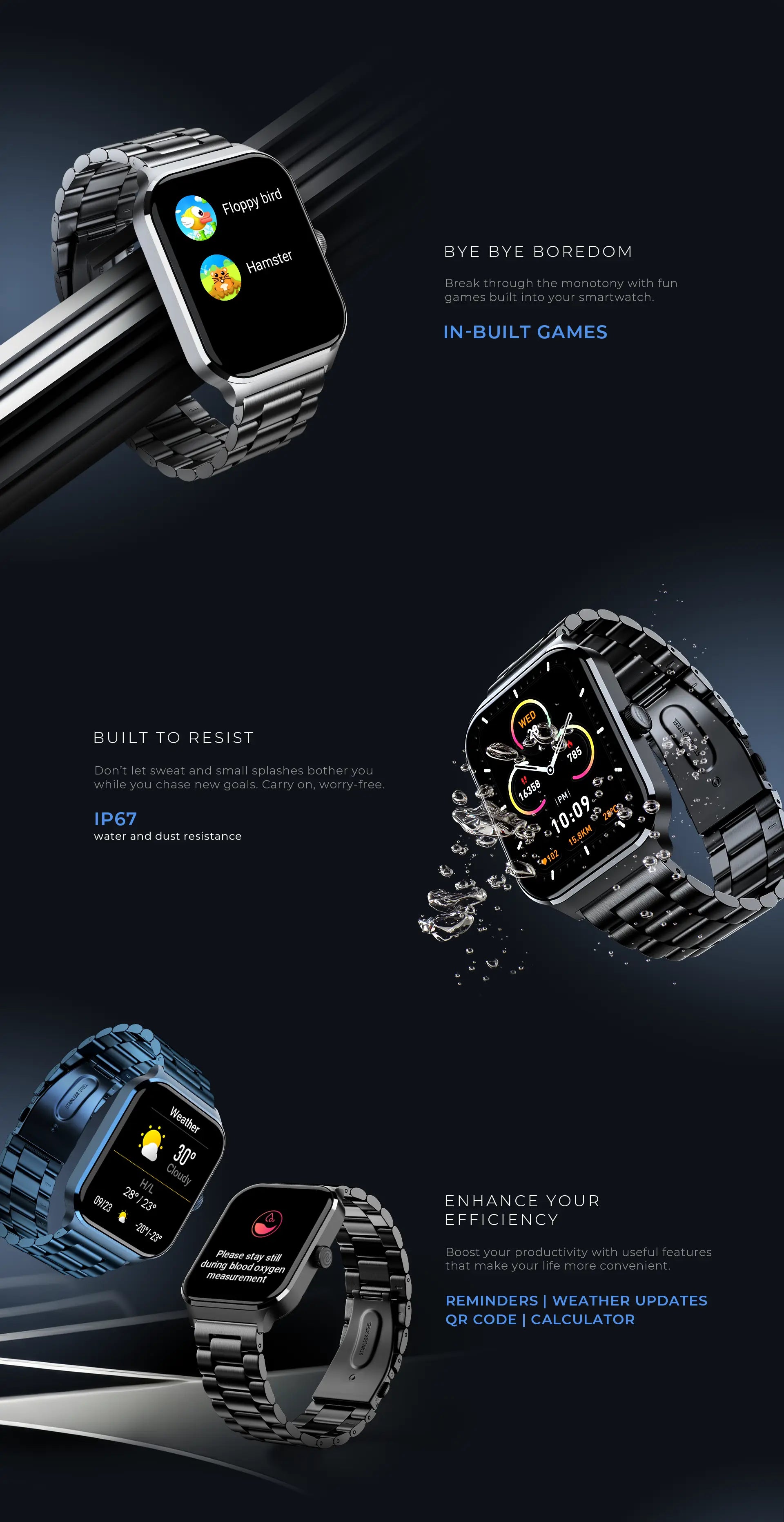 Noise ColorFit Canvas Smartwatch Elite Edition