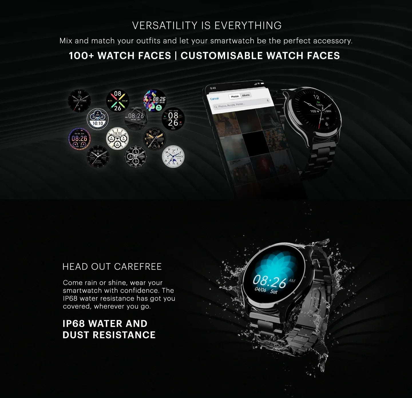 noisefit mettle smartwatch