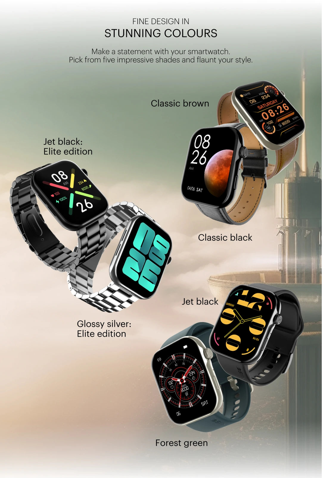 Noise ColorFit Vision 3 Smartwatch
