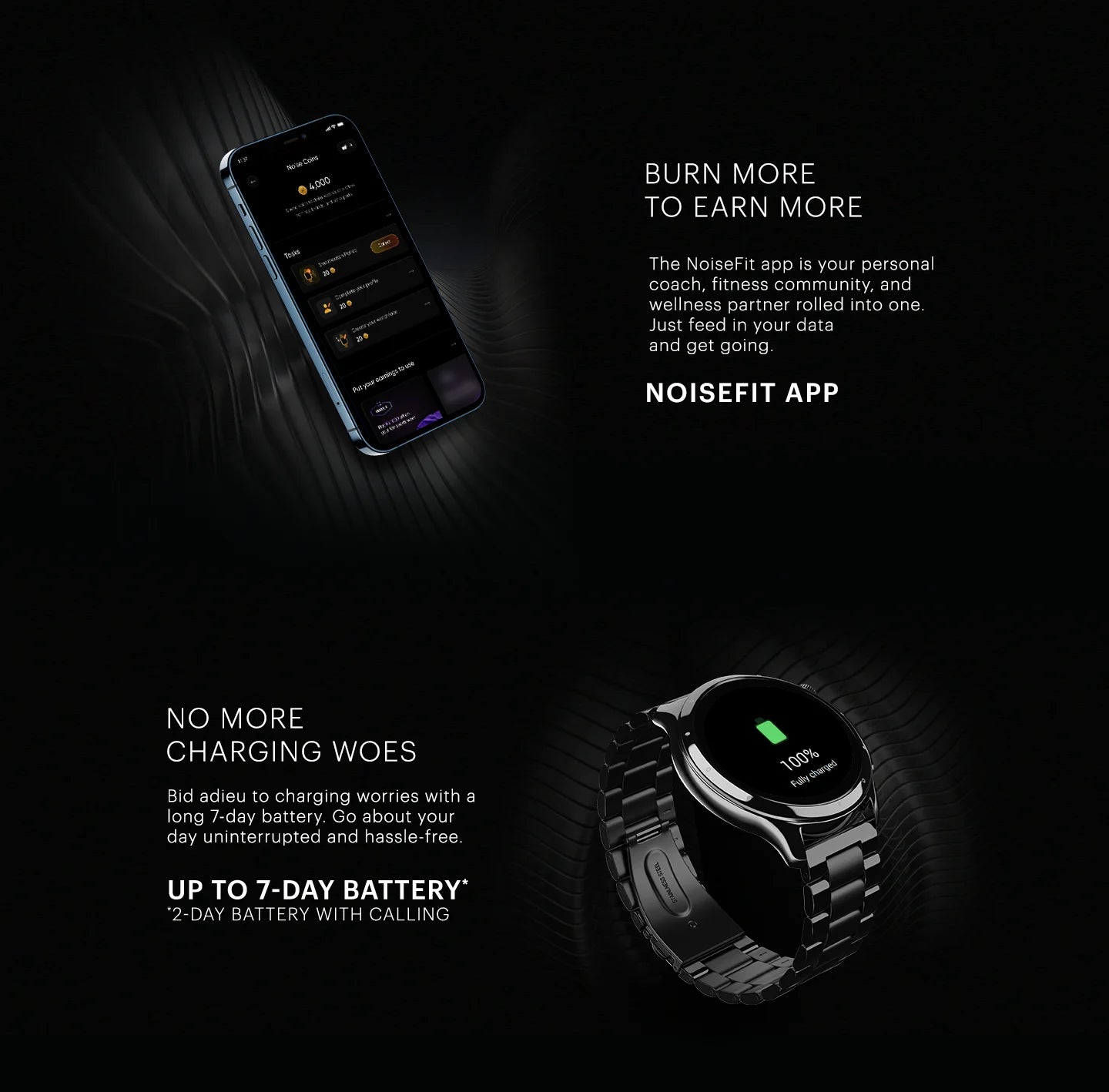 noisefit mettle smartwatch