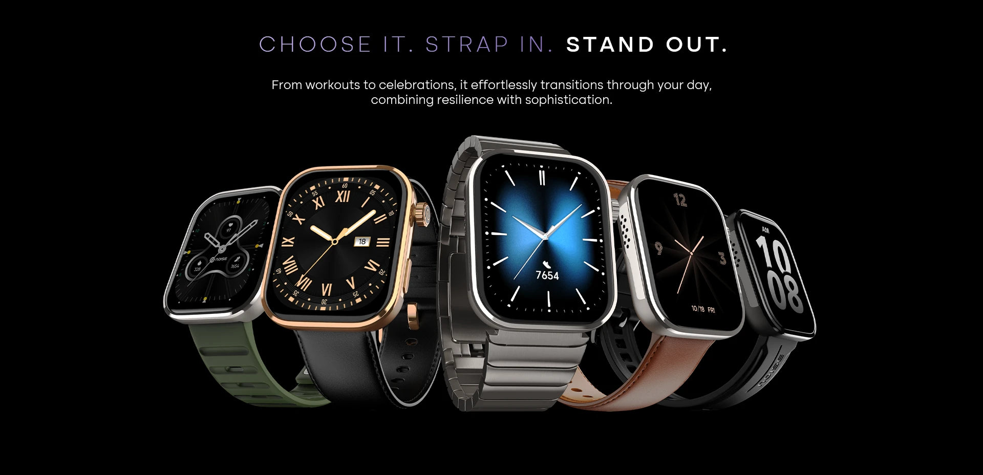 noise colorfit pro 6 max smart watch