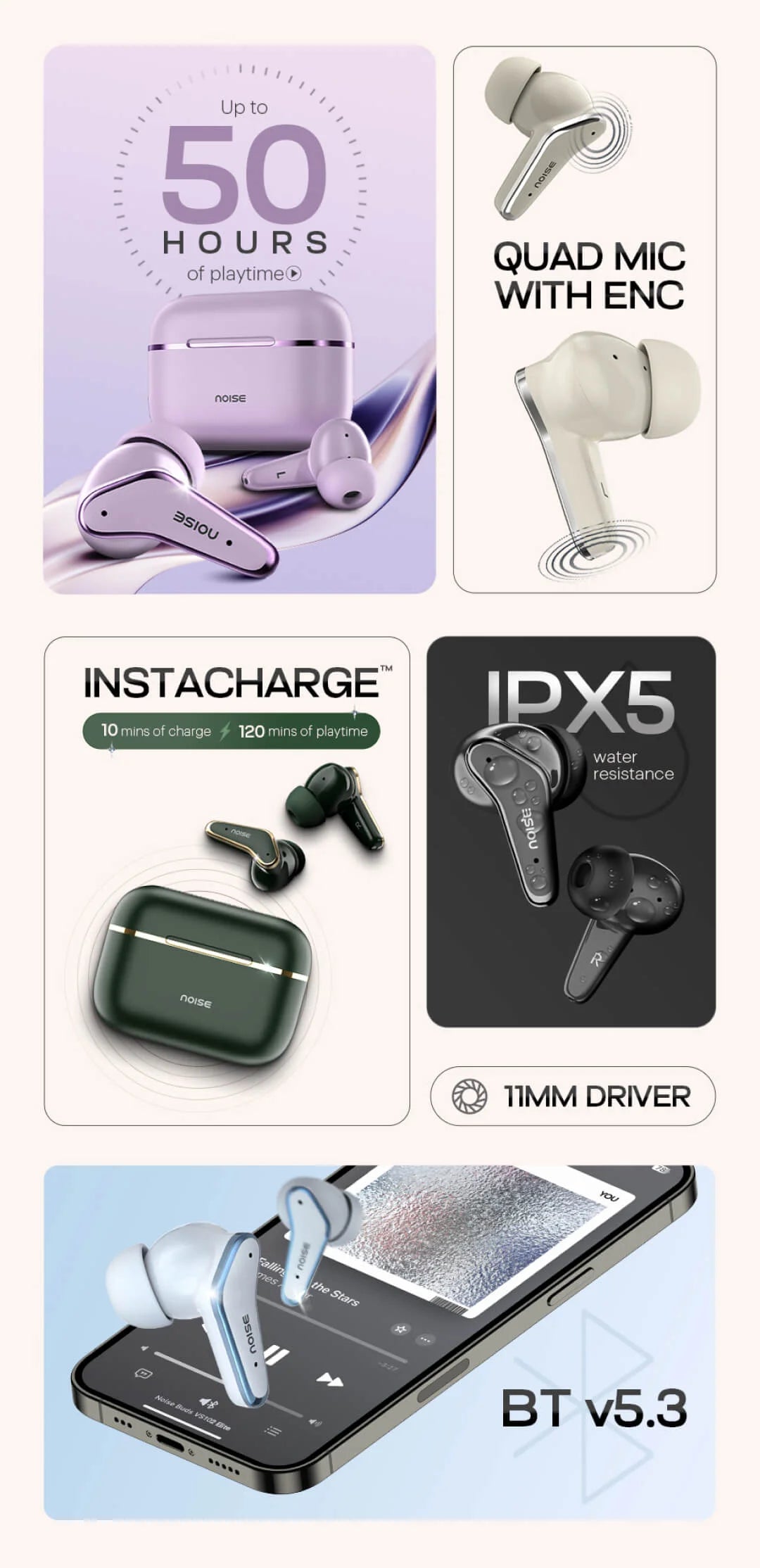 Noise Buds VS102 Elite Truly Wireless Earbuds New Launch Exclusive Discount