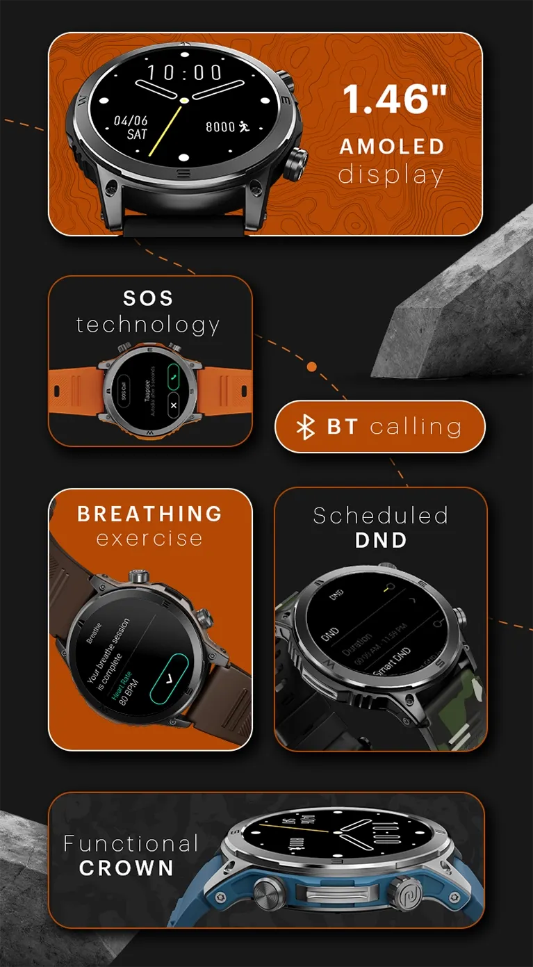 Gonoise Profile Gonoise Loop Smartwatch NoiseFit Endeavour Smart