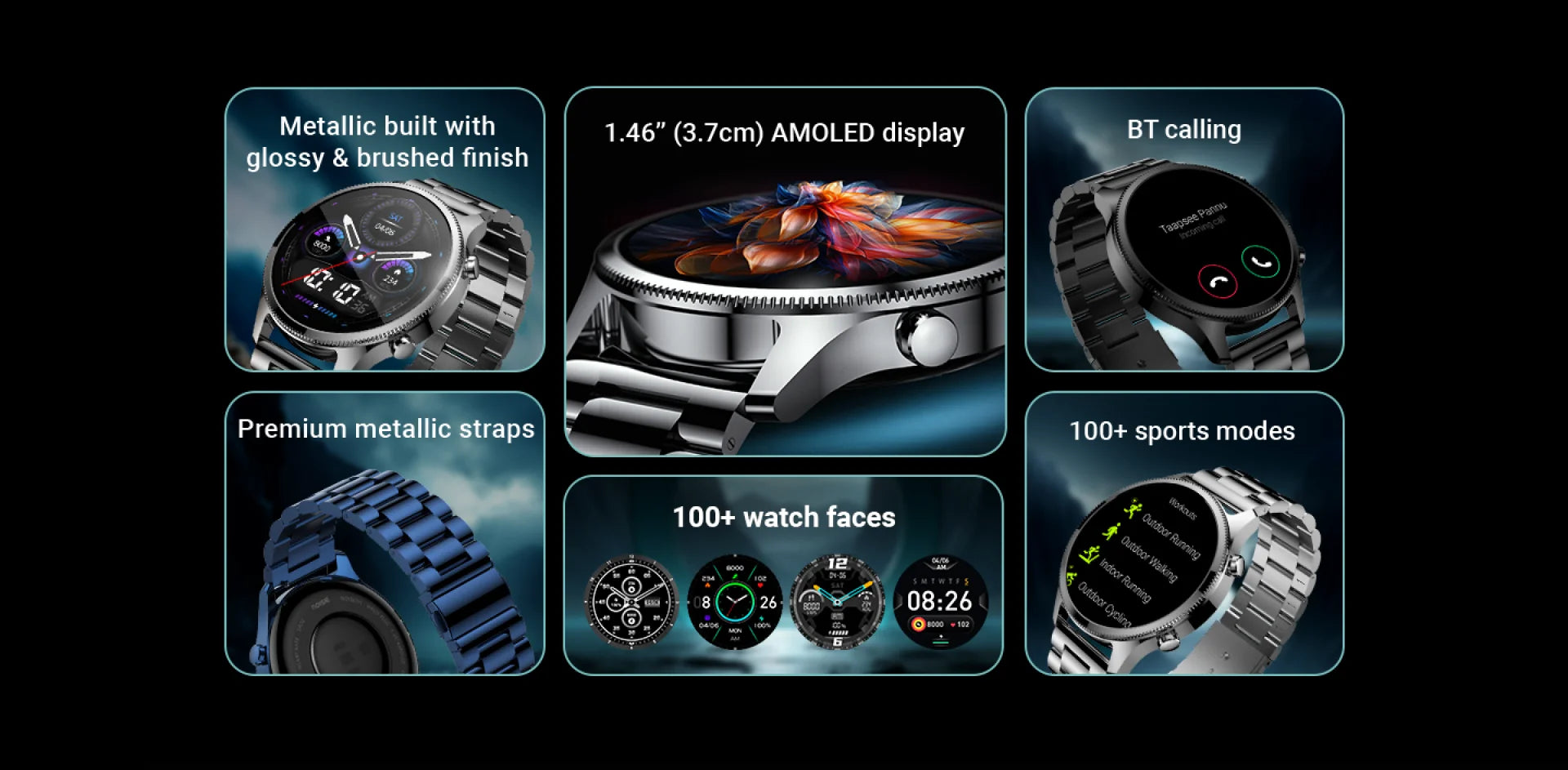 noisefit halo plus smartwatch