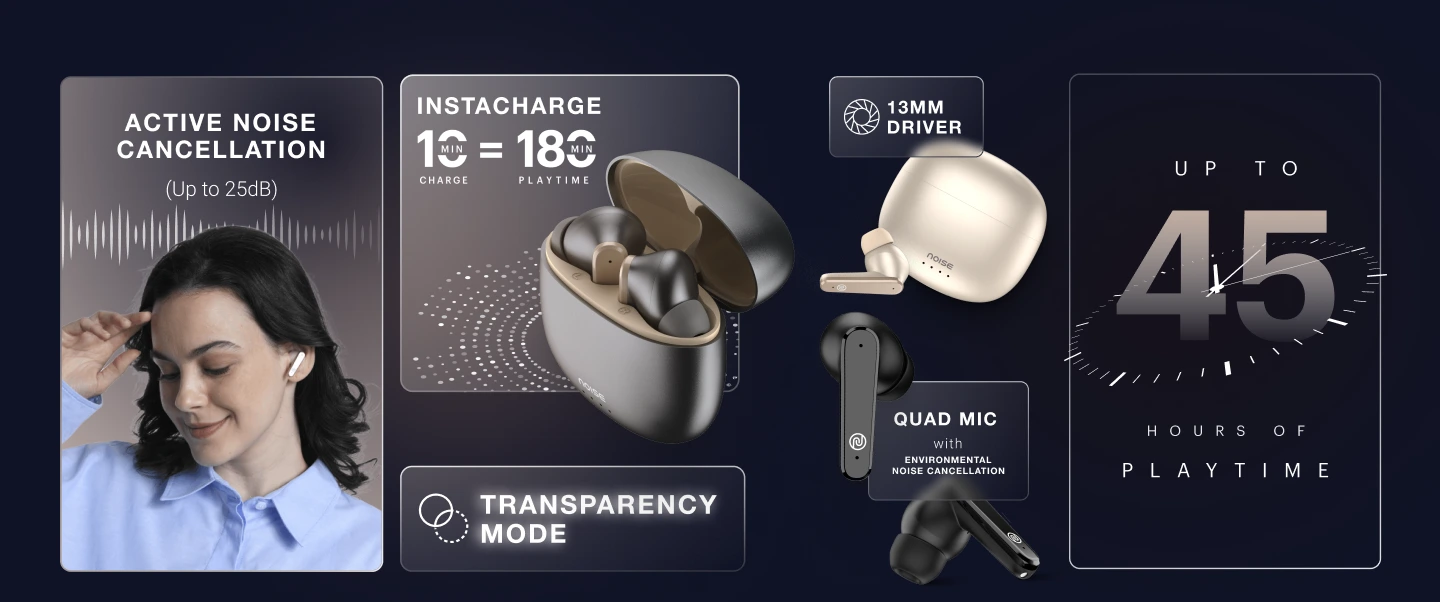 noise buds vs104 max truly wireless earbuds