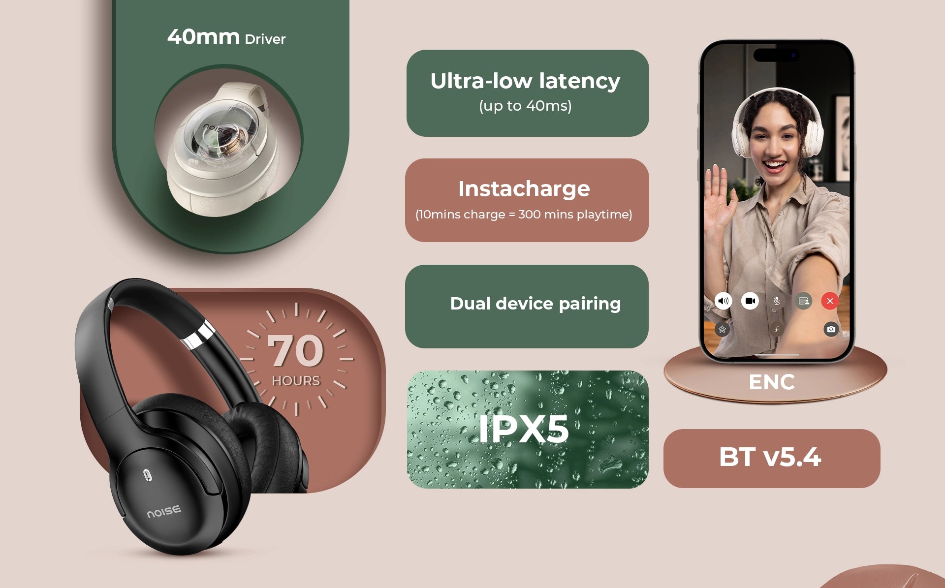 noise 4 wireless headphone