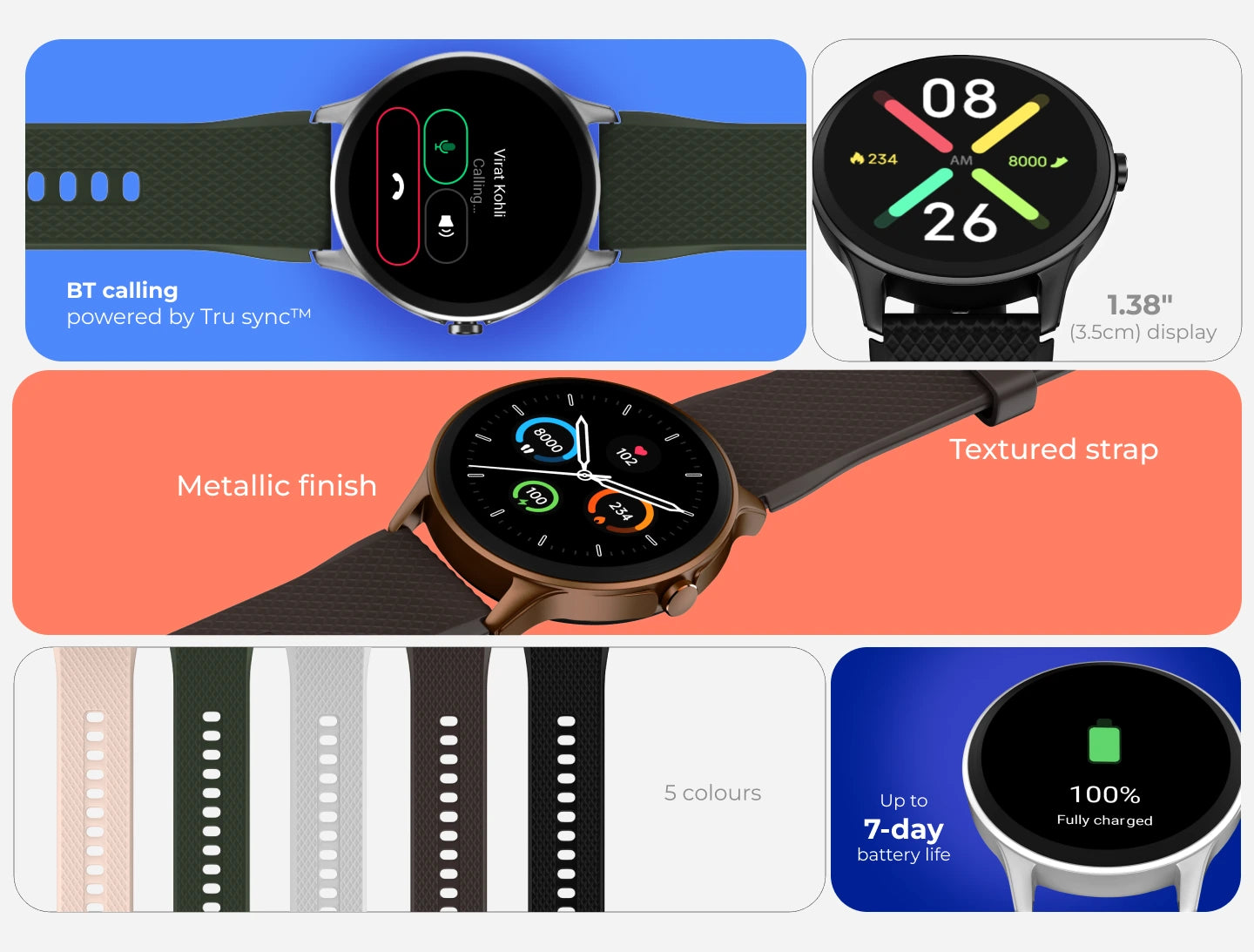 noisefit fuse smartwatch