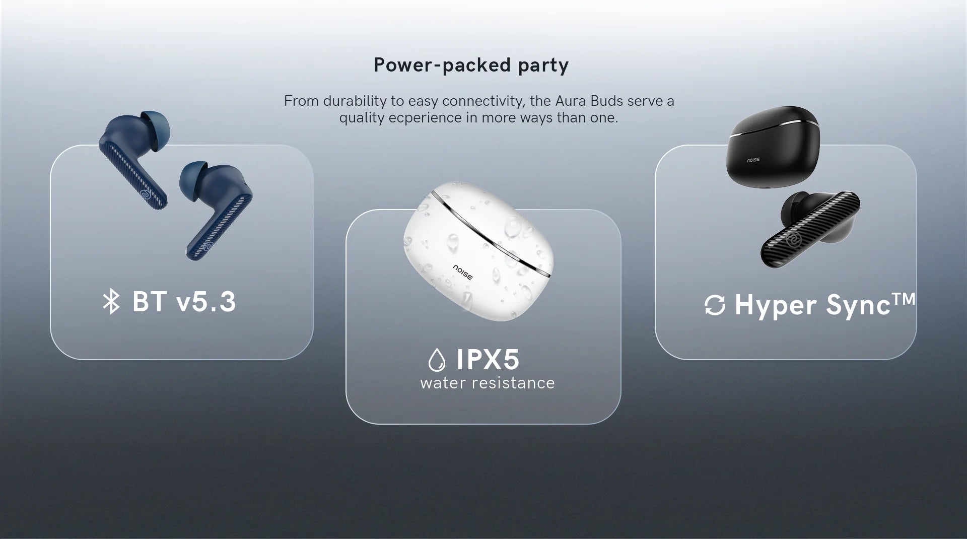 noise aura buds truly wireless earbuds