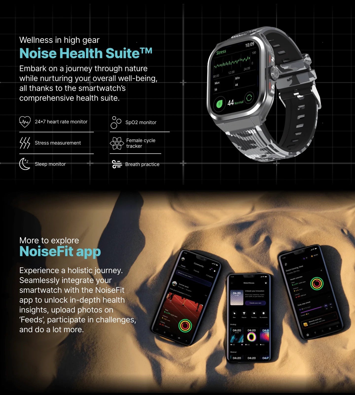 noise colorfit thrill smartwatch