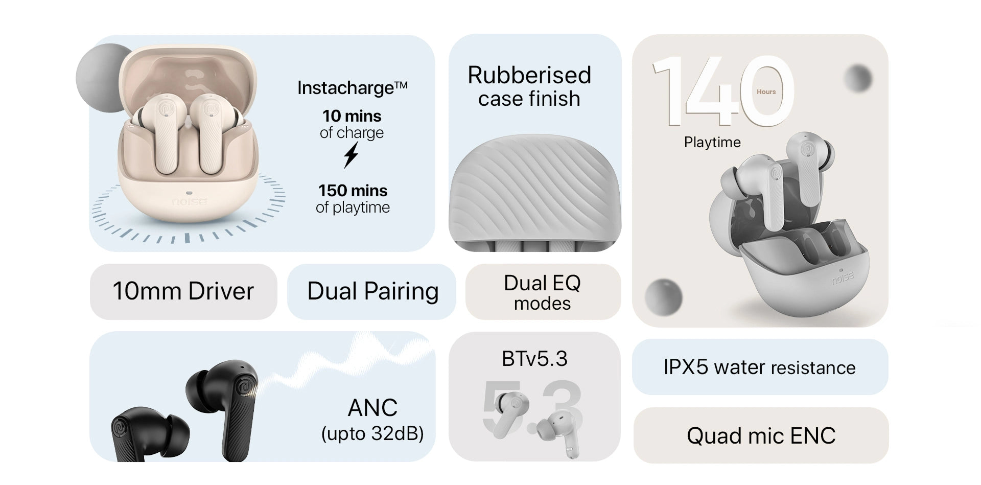 noise buds x2 truly wireless bluetooth earbuds